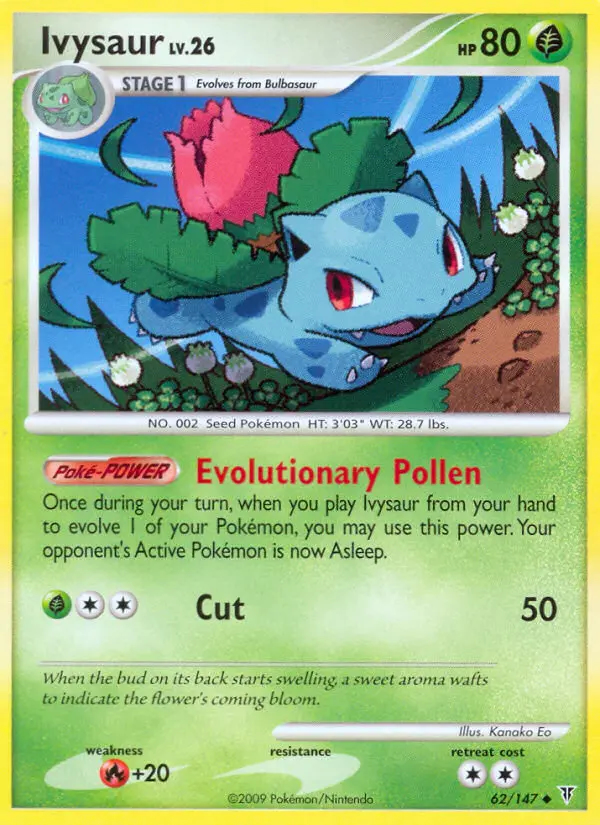 Image of the card Ivysaur