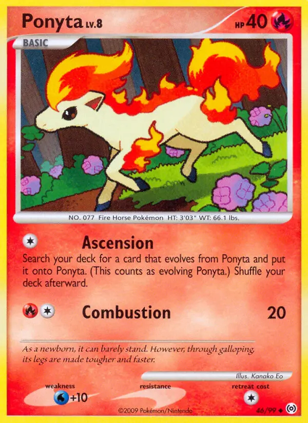 Image of the card Ponyta