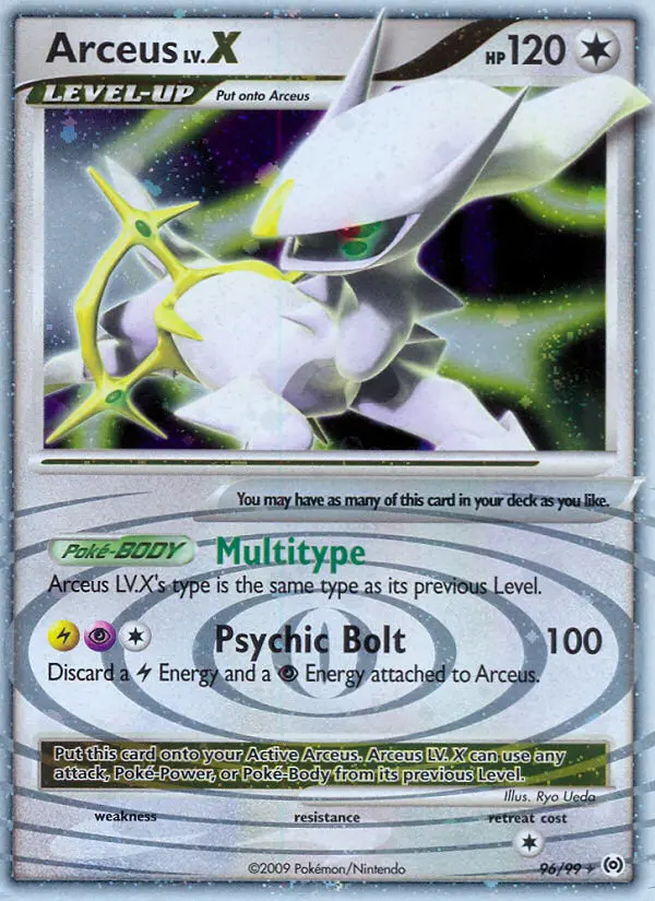 Image of the card Arceus LV. X