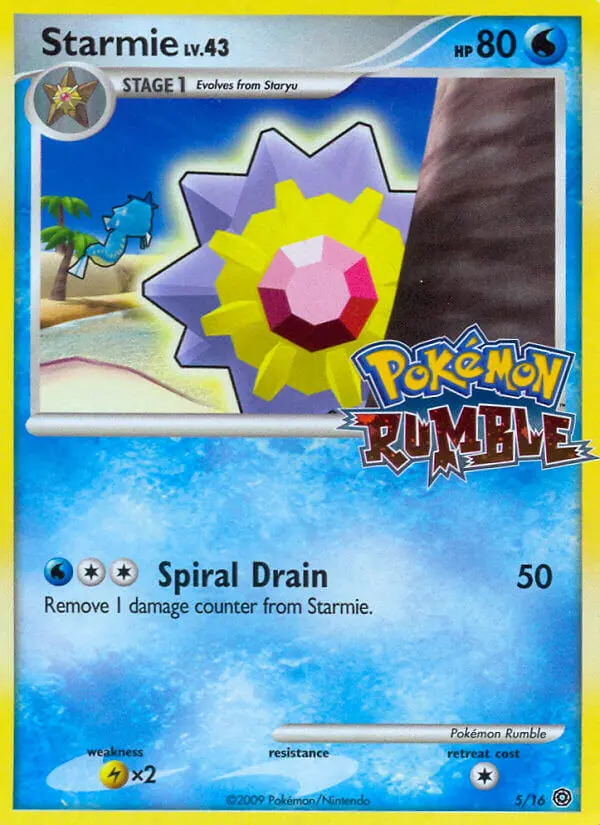 Image of the card Starmie