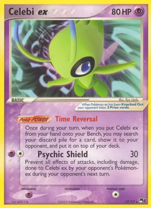 Image of the card Celebi ex