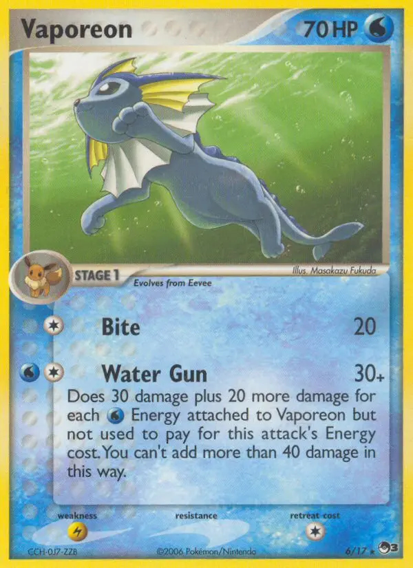Image of the card Vaporeon