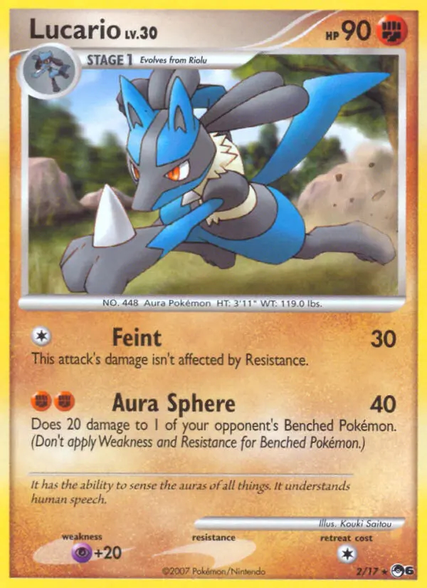 Image of the card Lucario