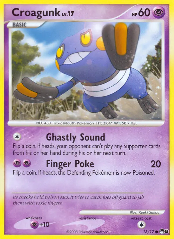 Image of the card Croagunk