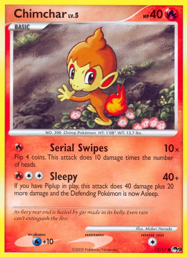 Image of the card Chimchar