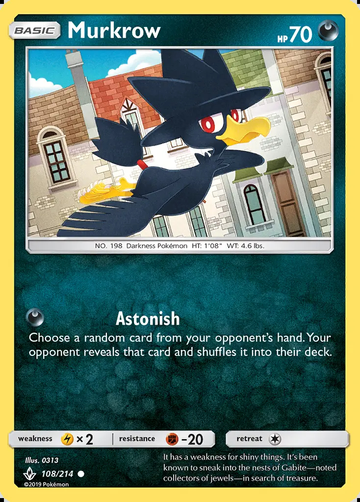 Image of the card Murkrow