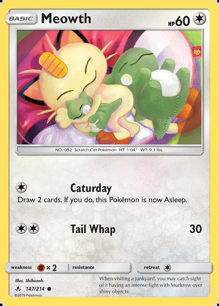 Image of the card Meowth