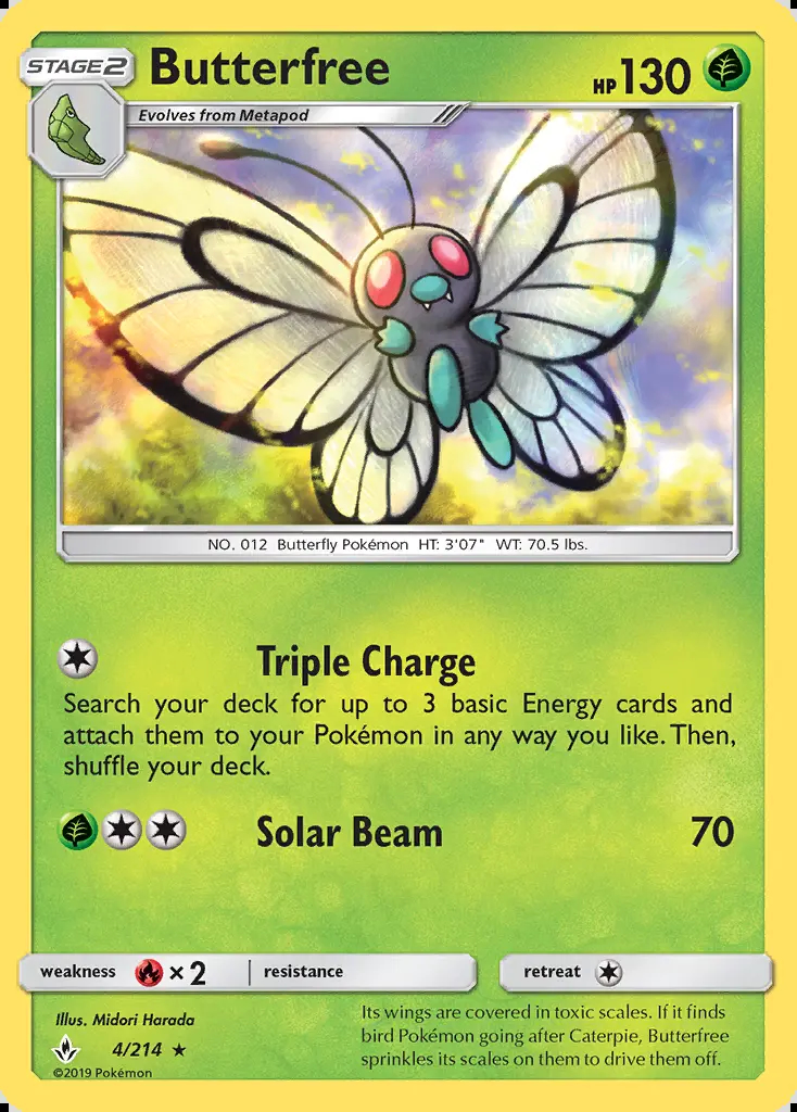 Image of the card Butterfree