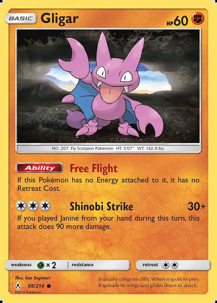 Image of the card Gligar