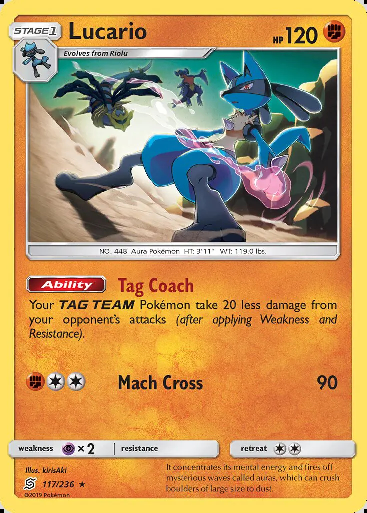Image of the card Lucario