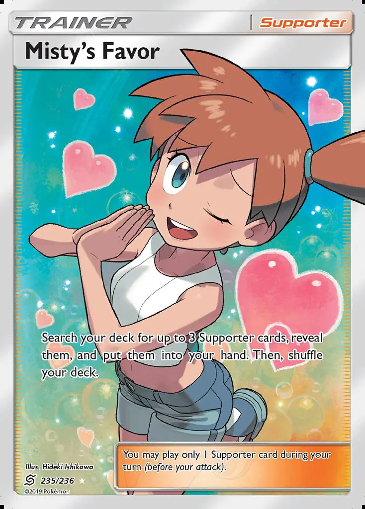 Image of the card Misty’s Favor