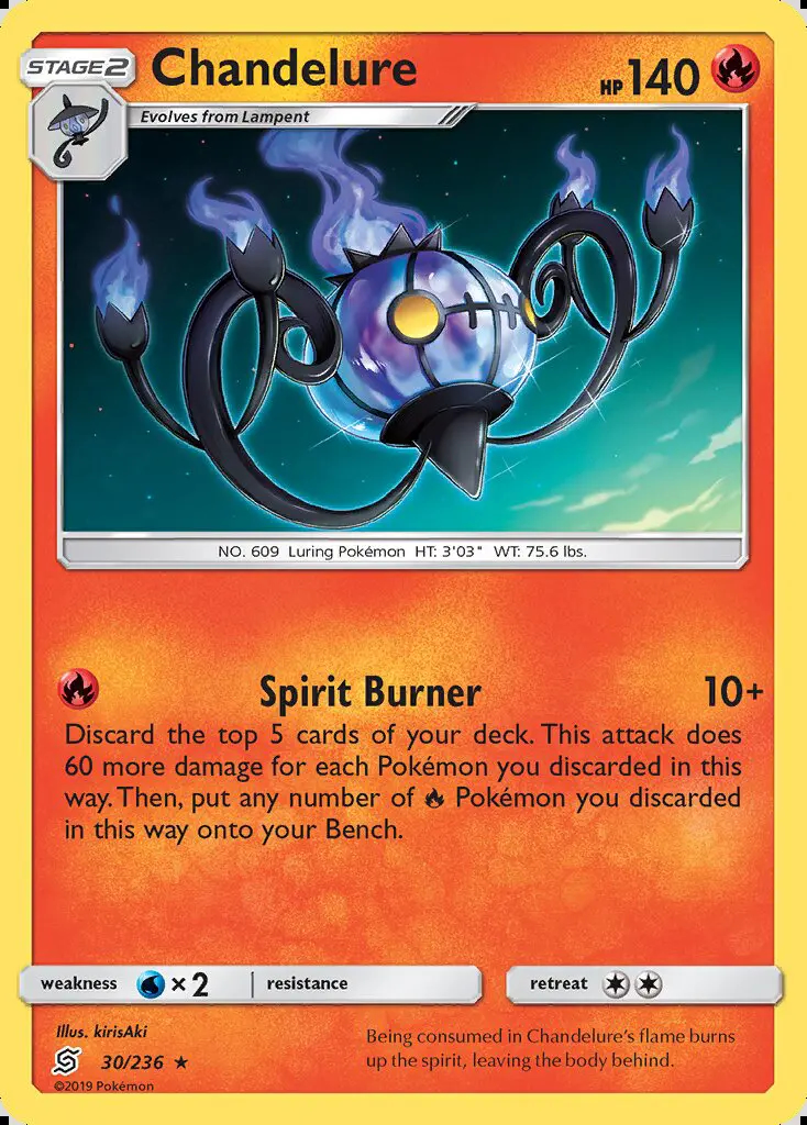 Image of the card Chandelure