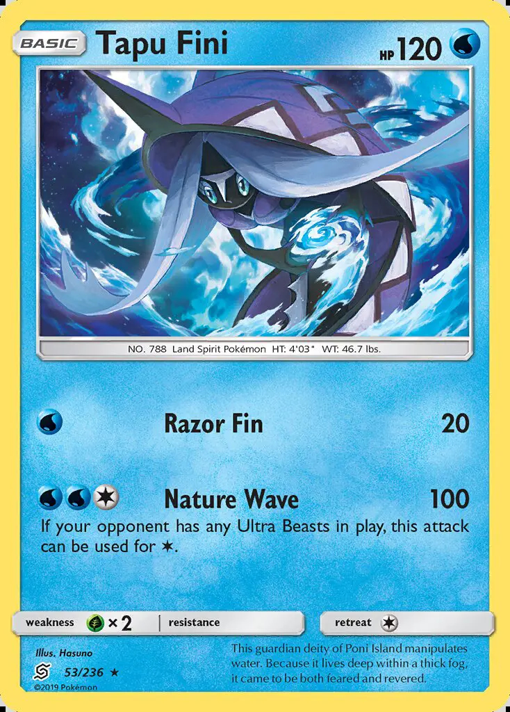 Image of the card Tapu Fini