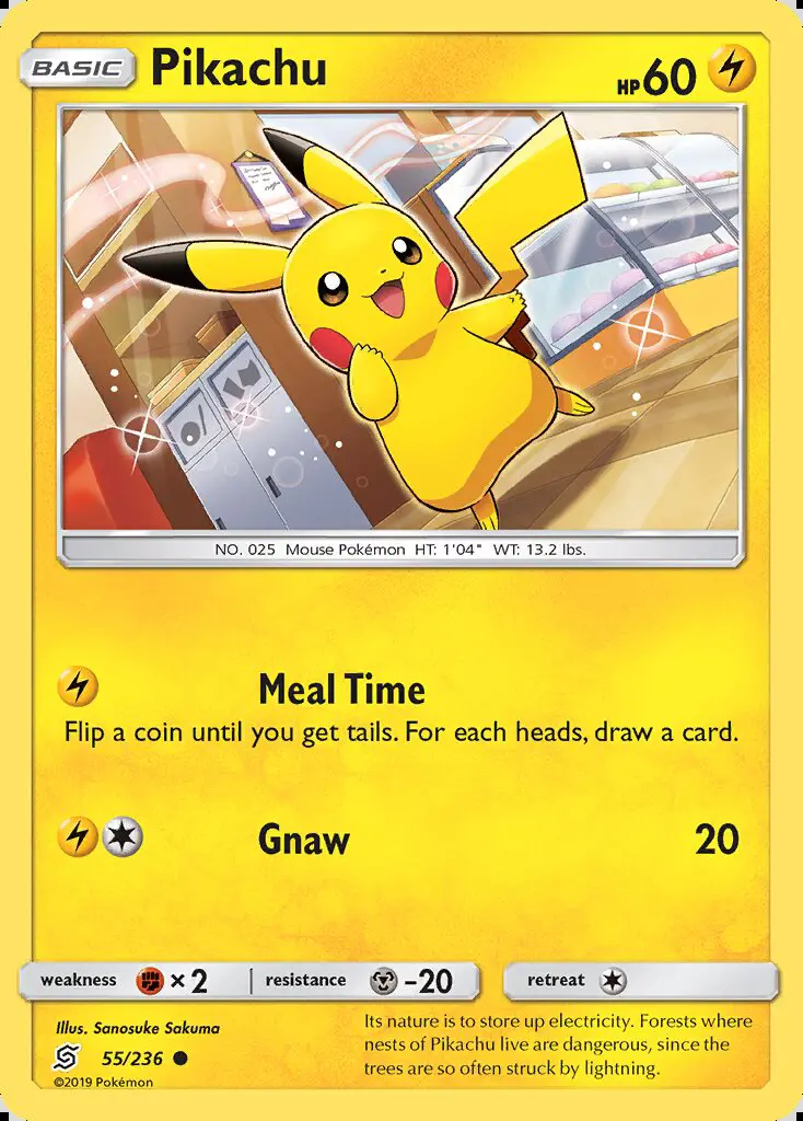 Image of the card Pikachu