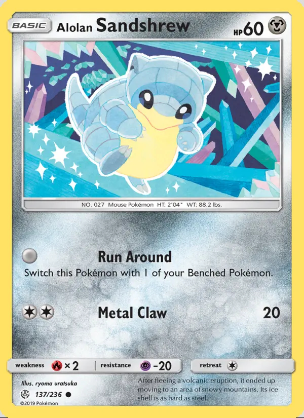 Image of the card Alolan Sandshrew