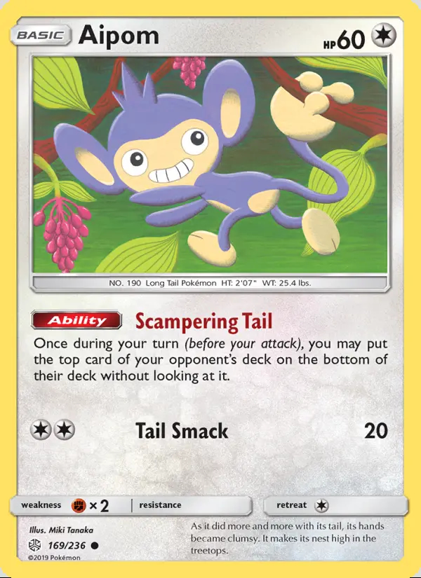 Image of the card Aipom