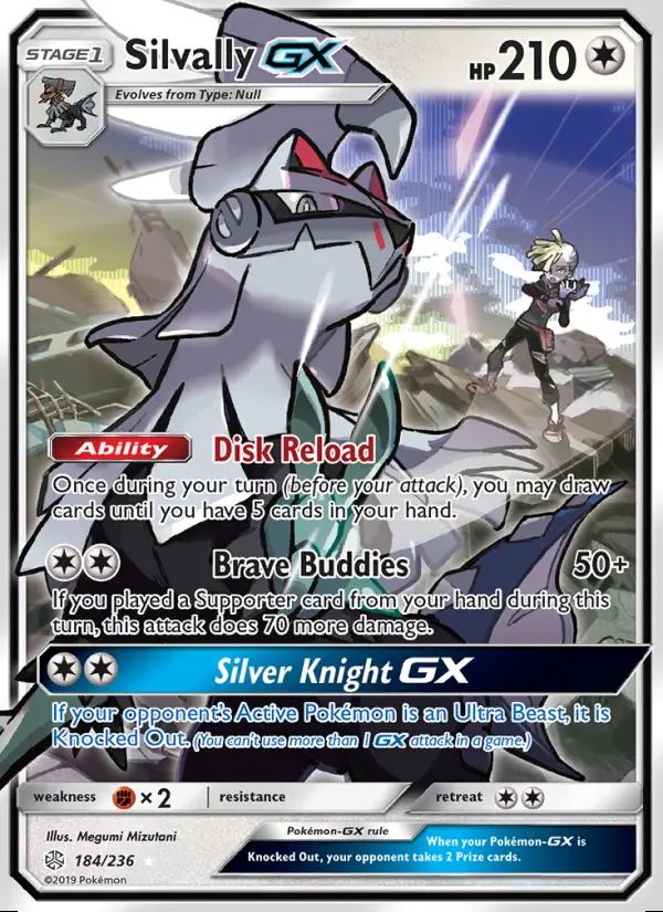 Image of the card Silvally GX