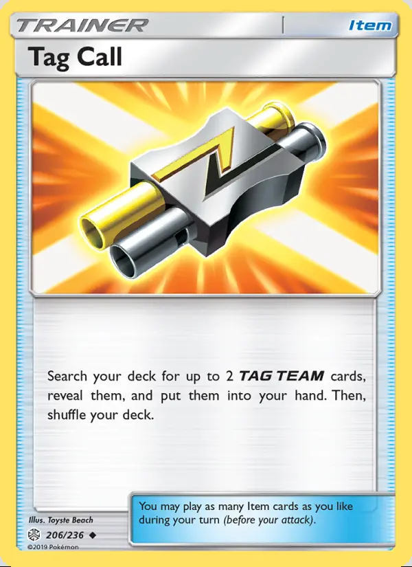 Image of the card Tag Call