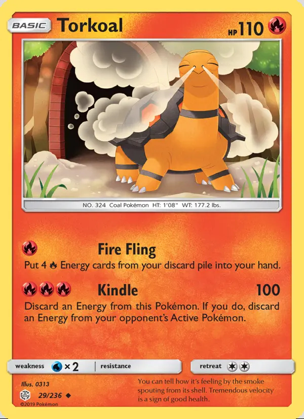 Image of the card Torkoal