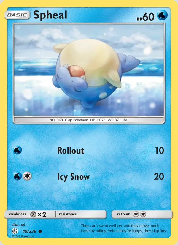 Image of the card Spheal