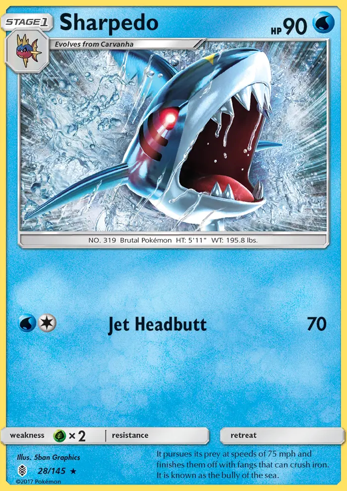 Image of the card Sharpedo