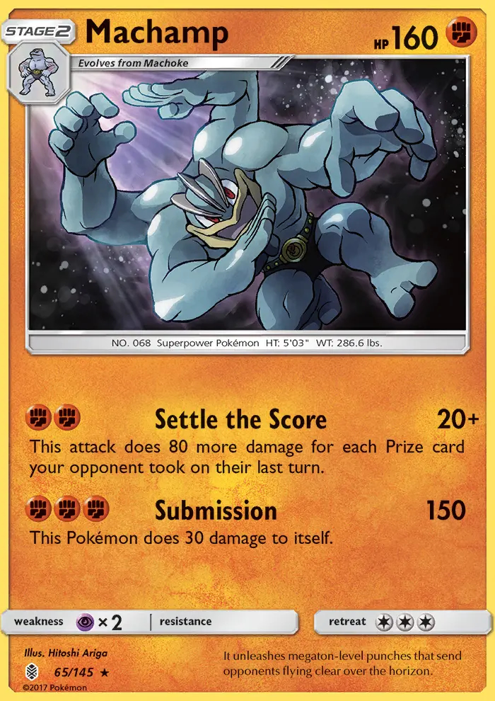 Image of the card Machamp