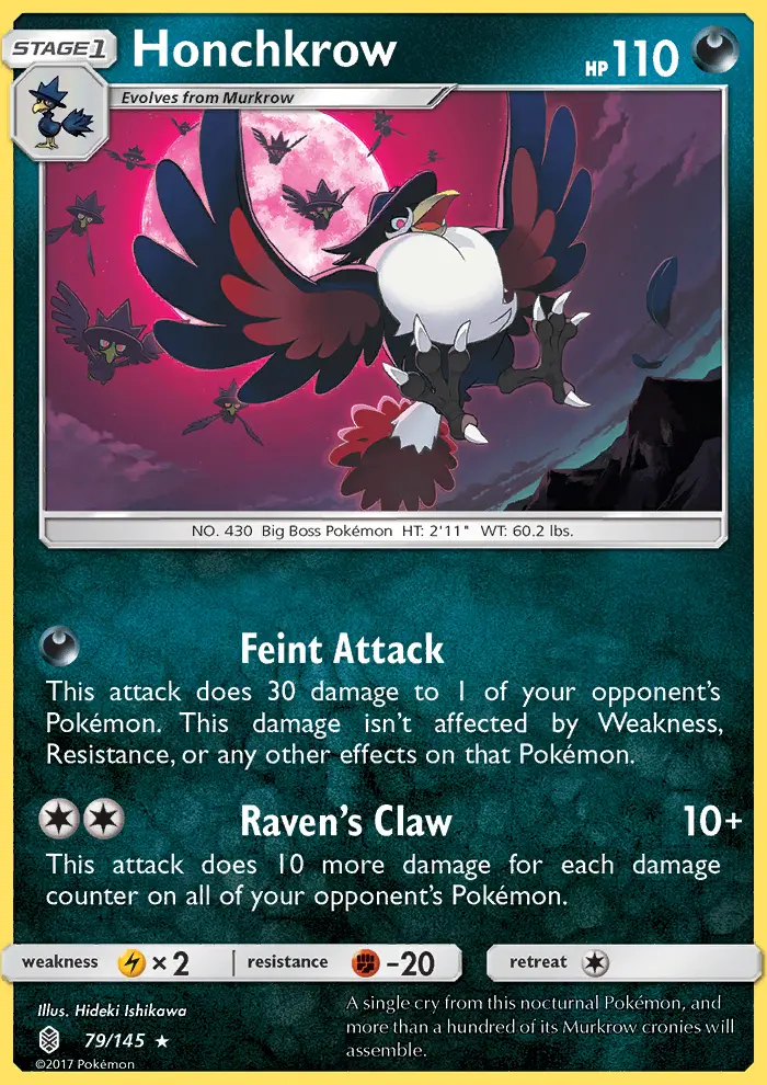 Image of the card Honchkrow