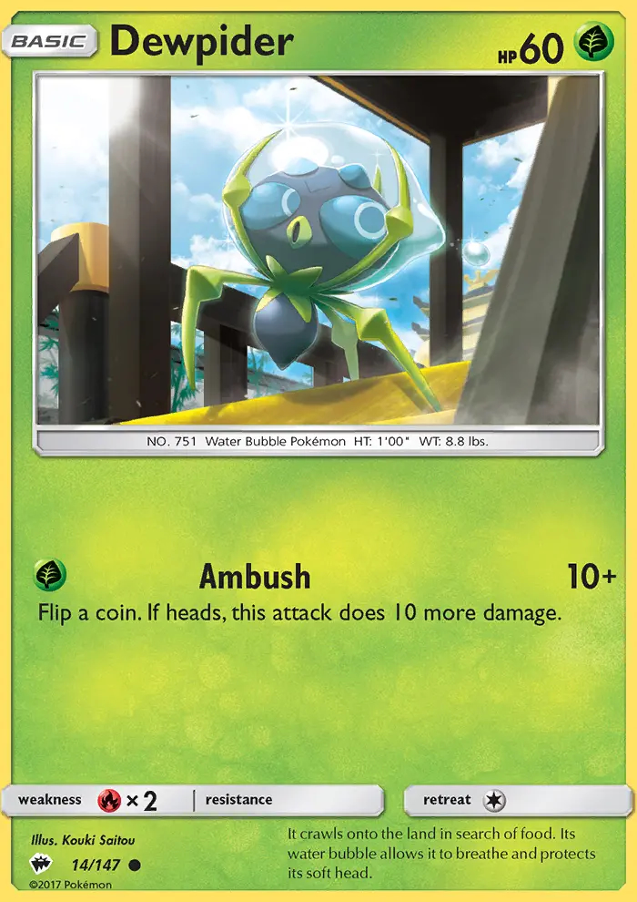 Image of the card Dewpider