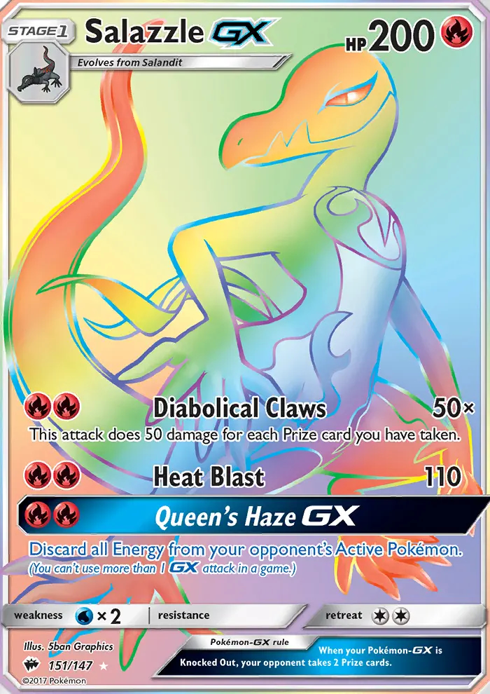 Image of the card Salazzle GX