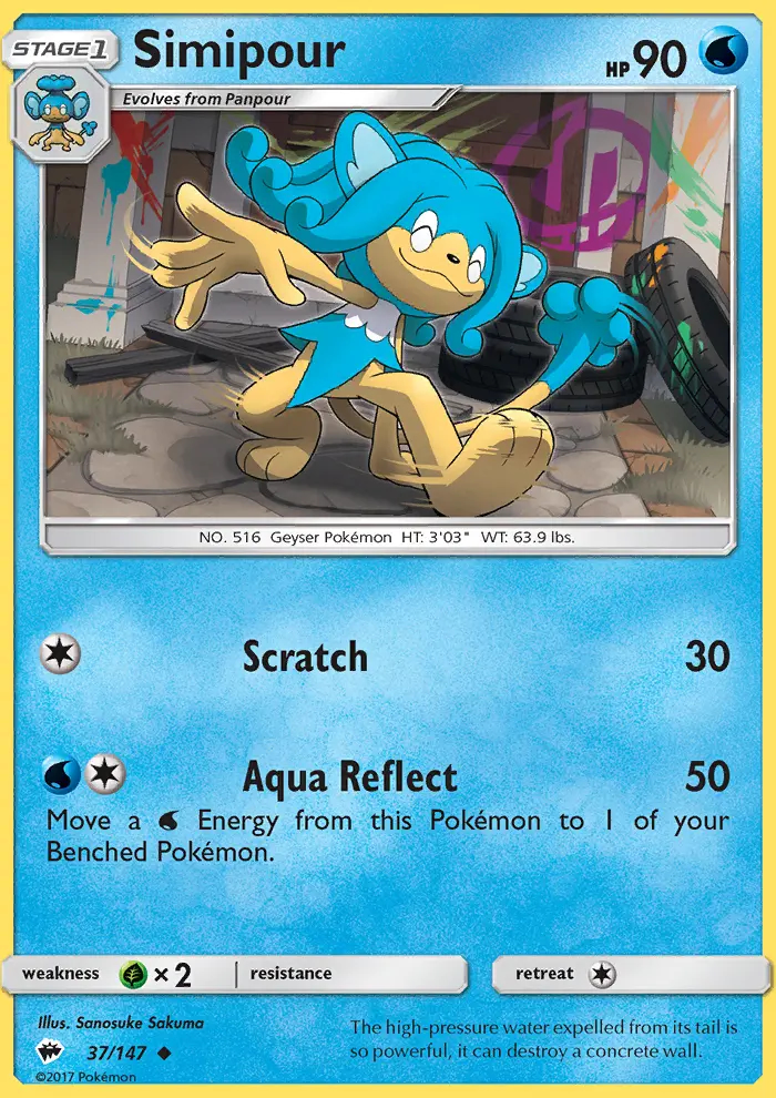 Image of the card Simipour