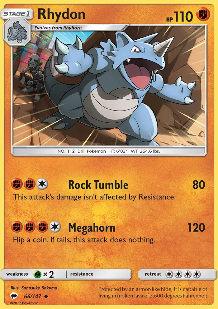 Image of the card Rhydon