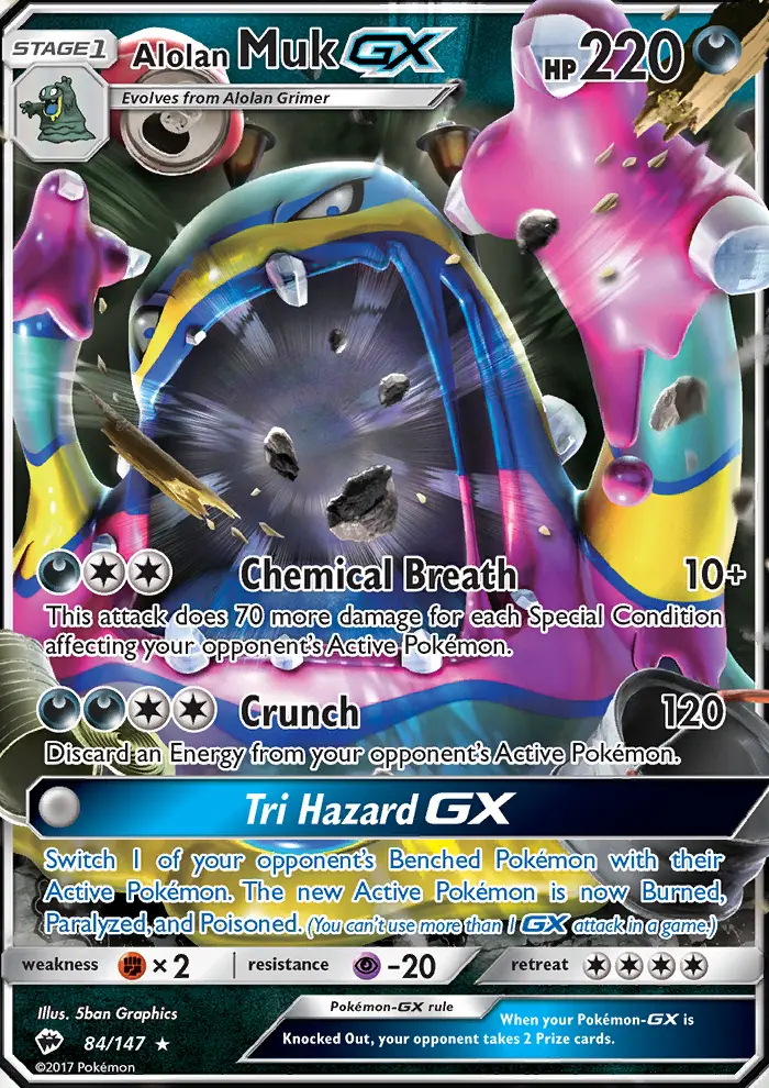Image of the card Alolan Muk GX