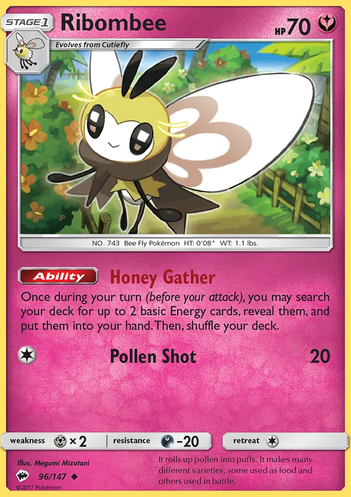 Image of the card Ribombee