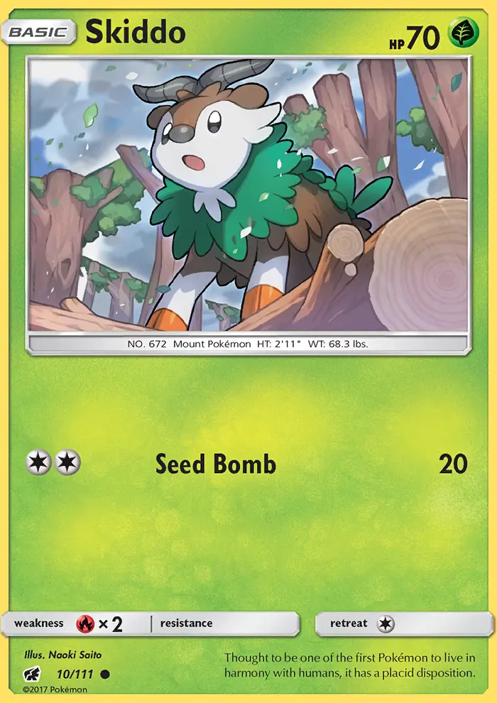 Image of the card Skiddo