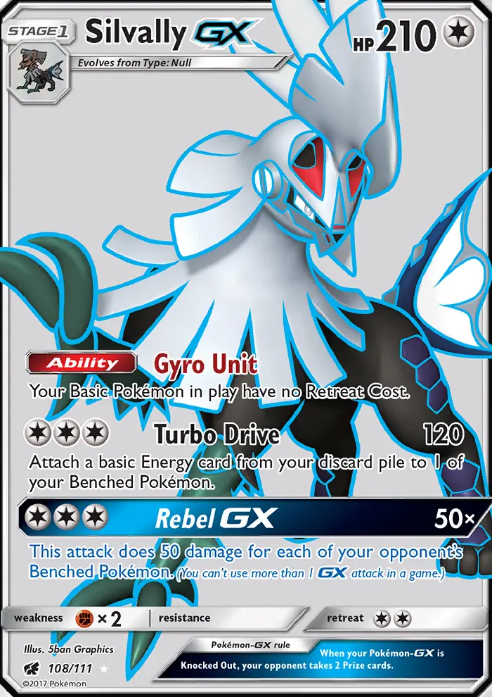 Image of the card Silvally GX