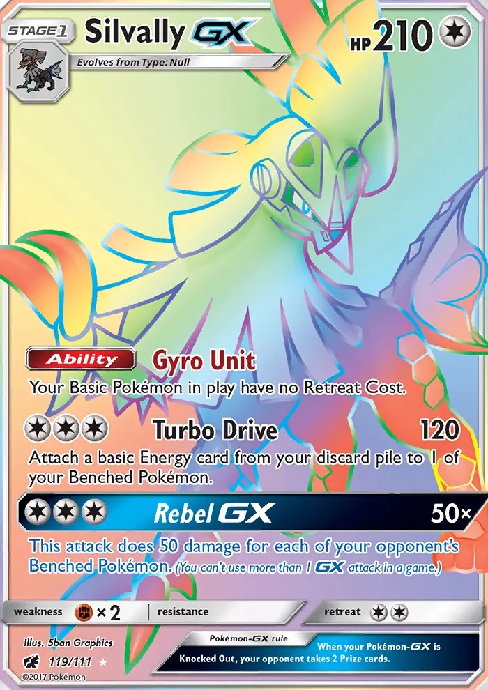 Image of the card Silvally GX