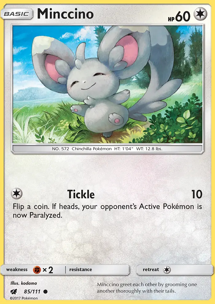 Image of the card Minccino