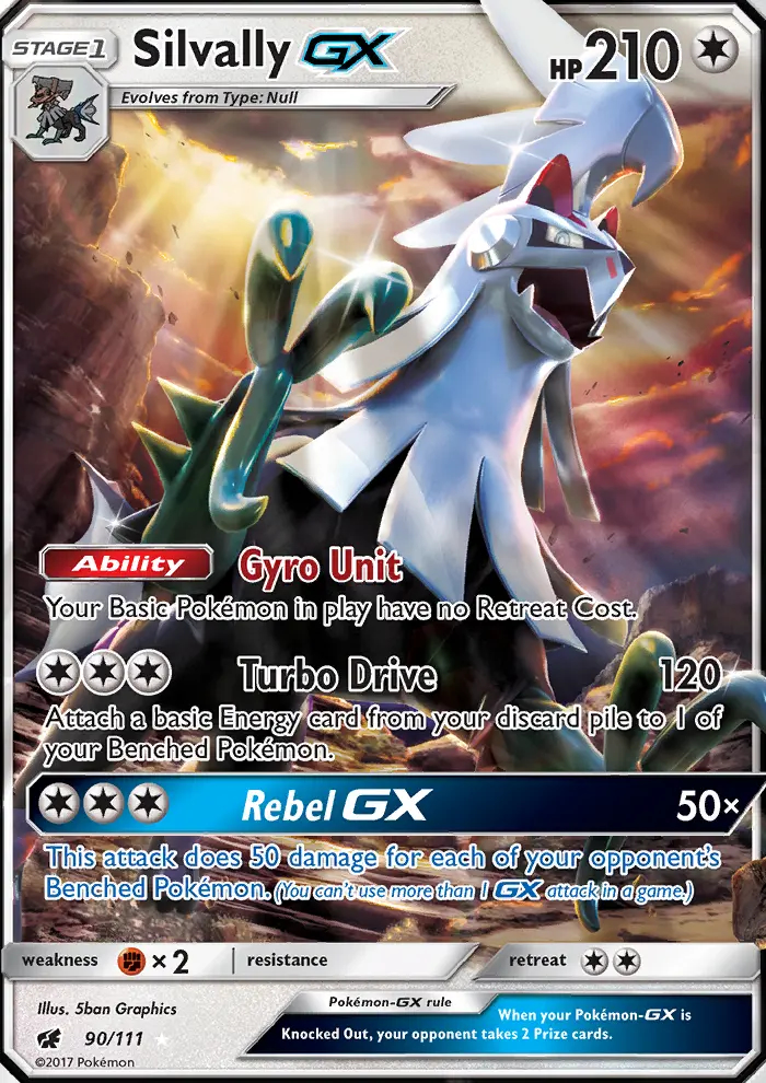 Image of the card Silvally GX