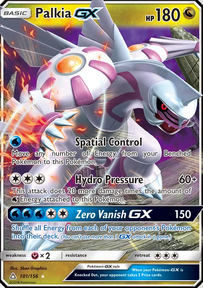 Image of the card Palkia GX