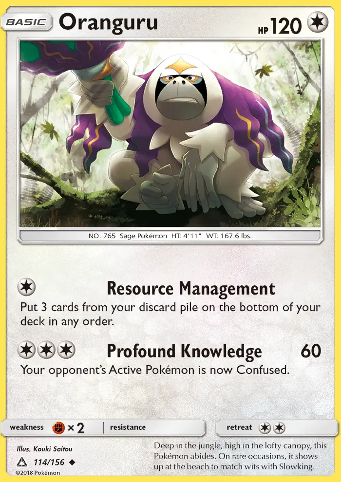 Image of the card Oranguru