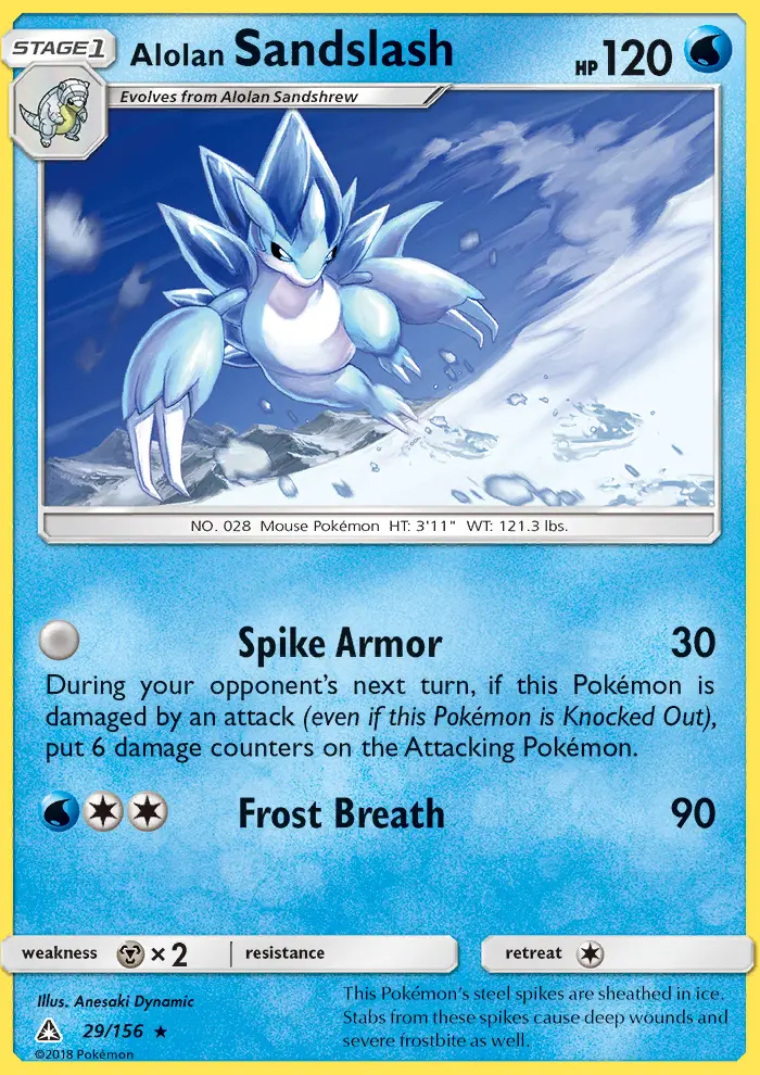 Image of the card Alolan Sandslash