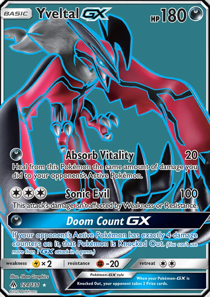 Image of the card Yveltal GX
