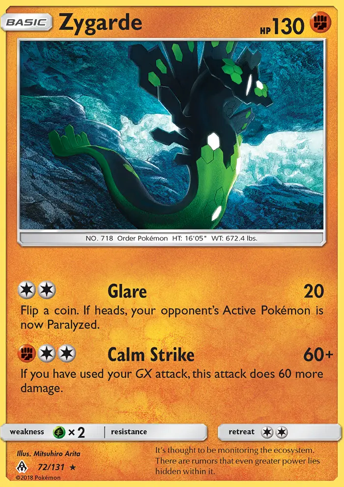 Image of the card Zygarde