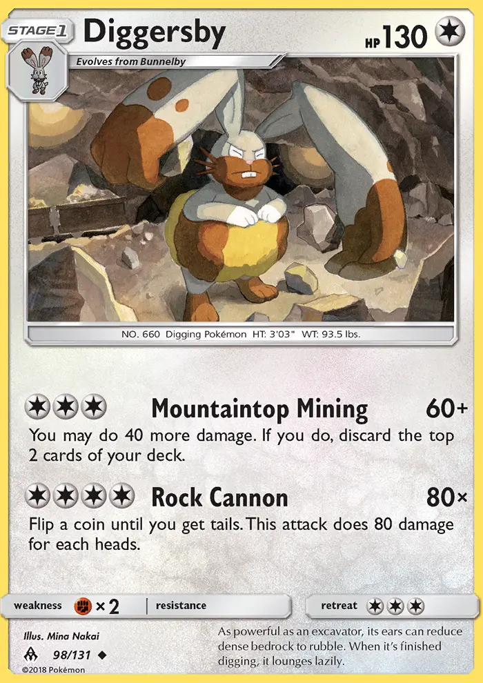 Image of the card Diggersby