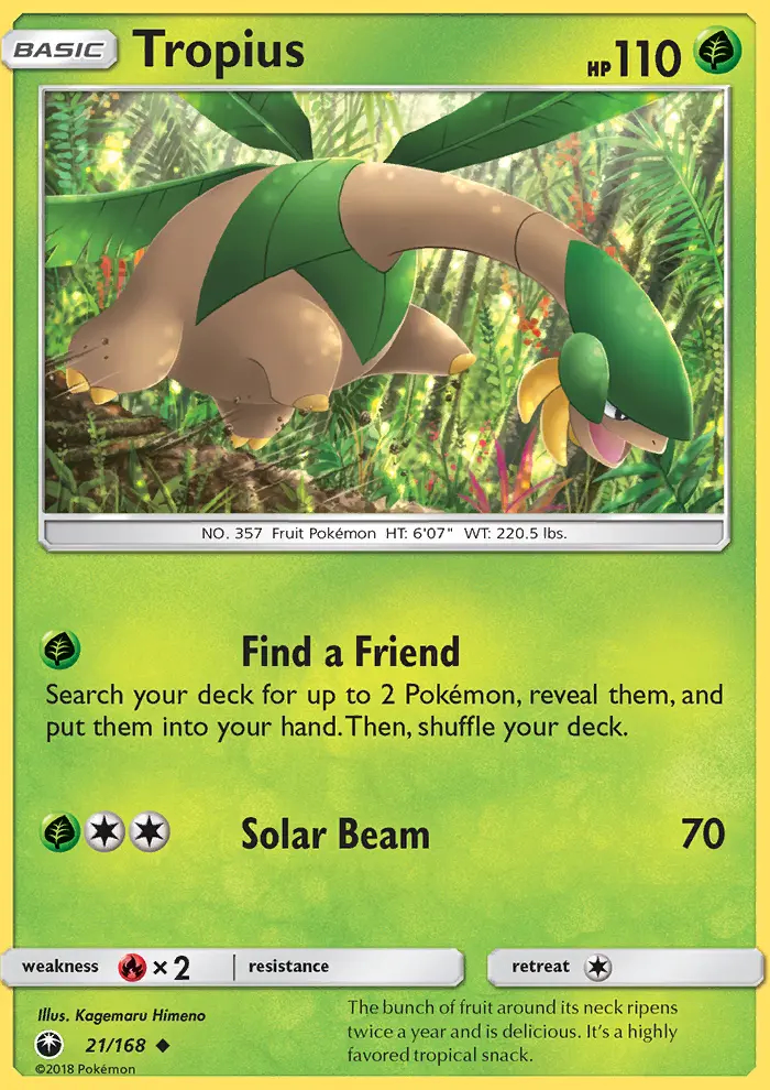 Image of the card Tropius