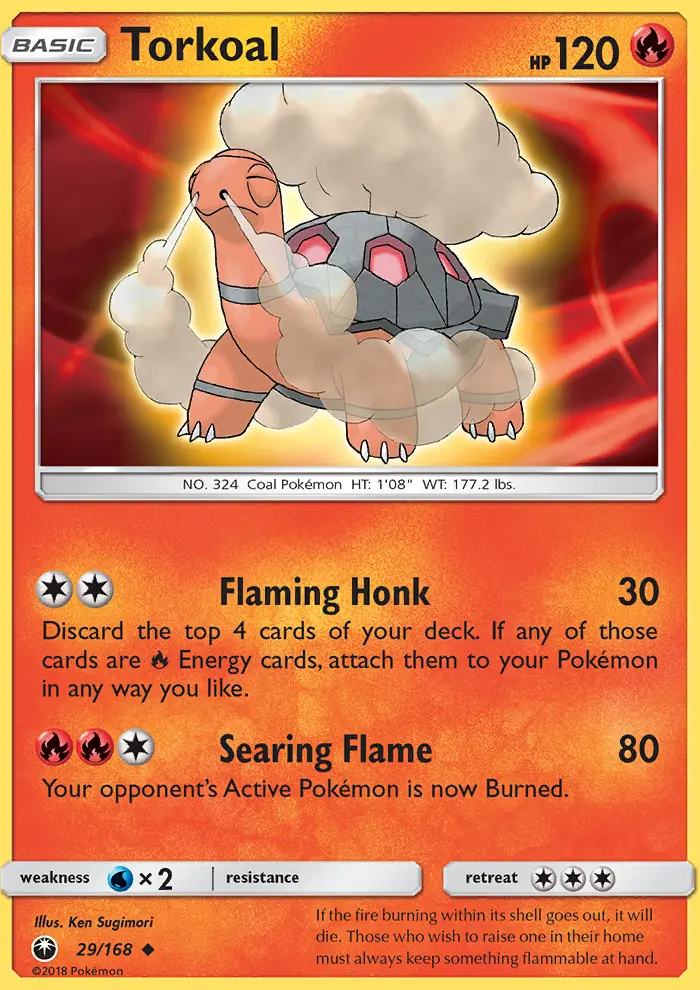 Image of the card Torkoal
