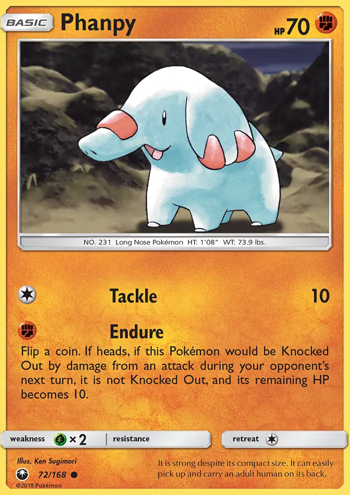 Image of the card Phanpy