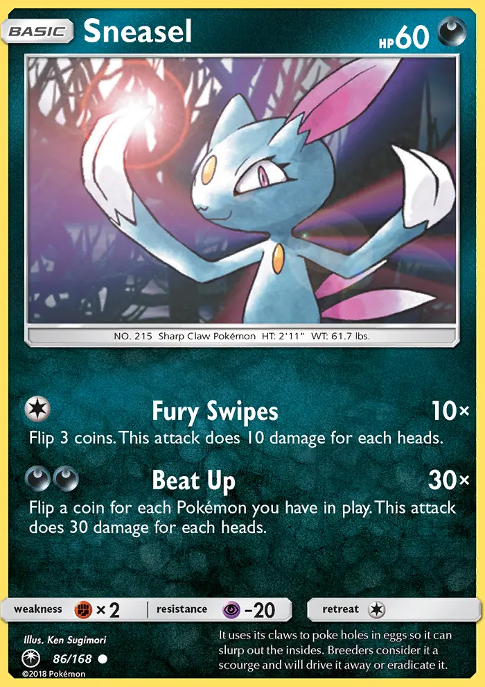 Image of the card Sneasel