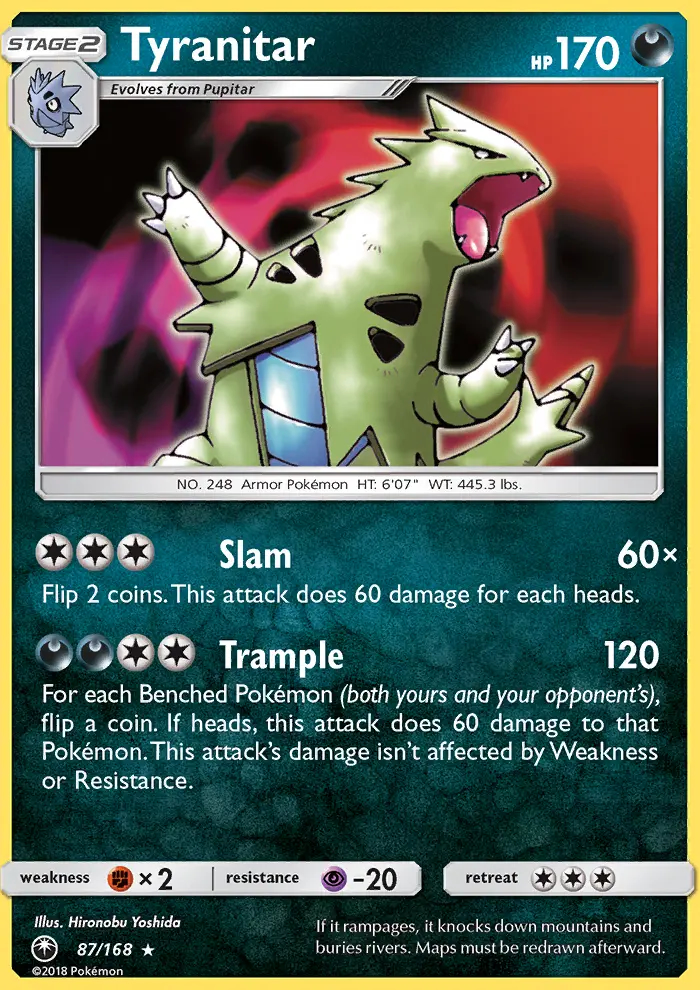 Image of the card Tyranitar