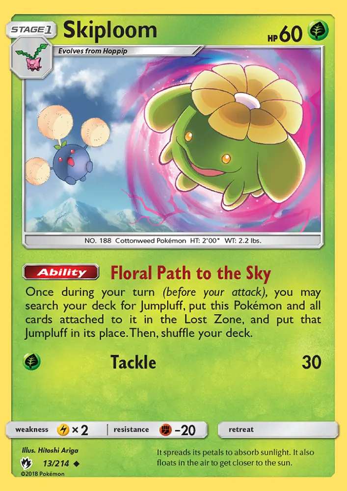 Image of the card Skiploom